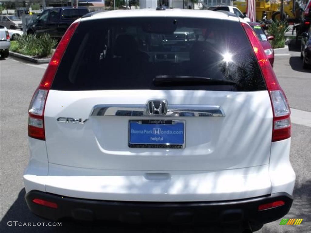 2009 CR-V EX-L - Taffeta White / Gray photo #6