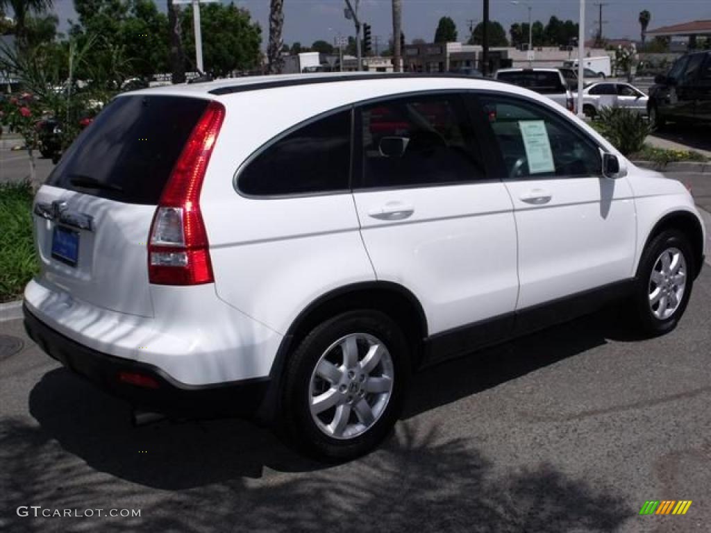 2009 CR-V EX-L - Taffeta White / Gray photo #7