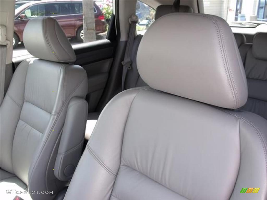 2009 CR-V EX-L - Taffeta White / Gray photo #21
