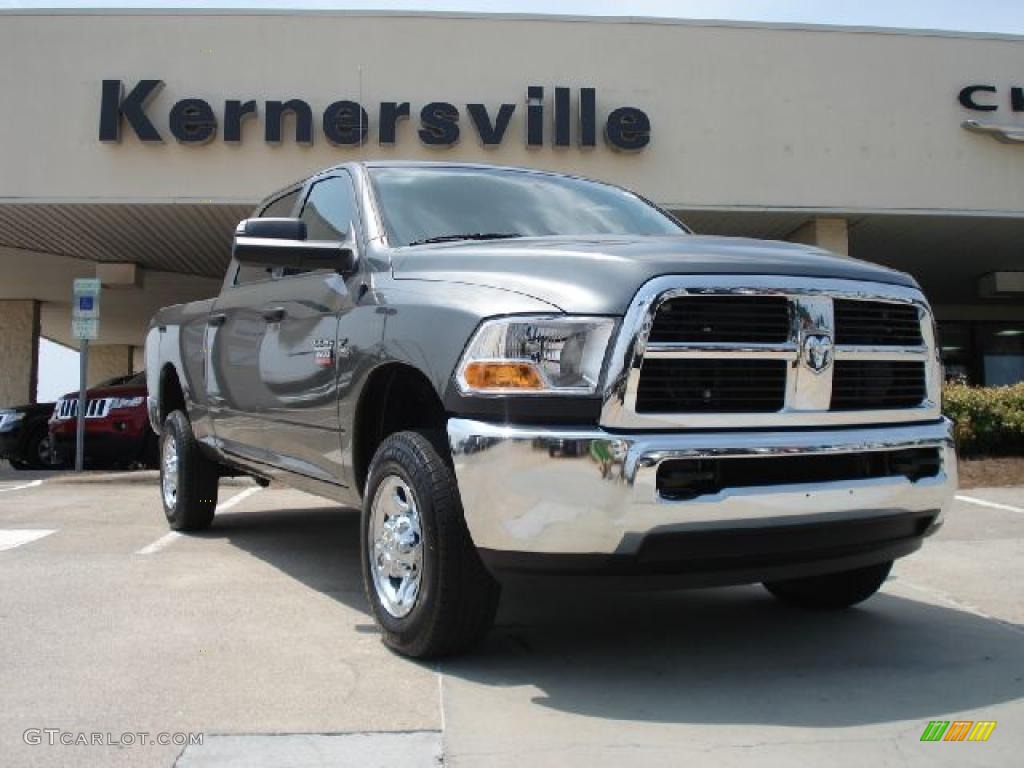 2011 Ram 2500 HD SLT Crew Cab 4x4 - Mineral Gray Metallic / Dark Slate/Medium Graystone photo #1