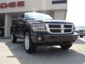 2011 Brilliant Black Crystal Pearl Dodge Dakota Big Horn Crew Cab  photo #1