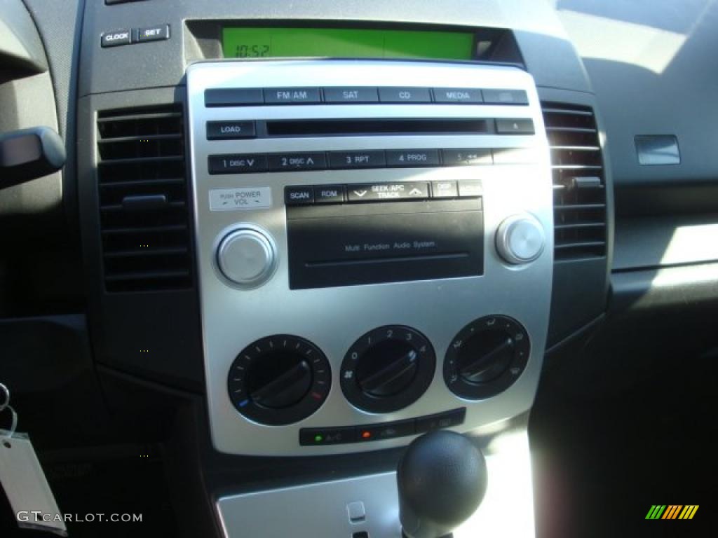 2007 MAZDA5 Sport - Stellar Greensilver Metallic / Black photo #13
