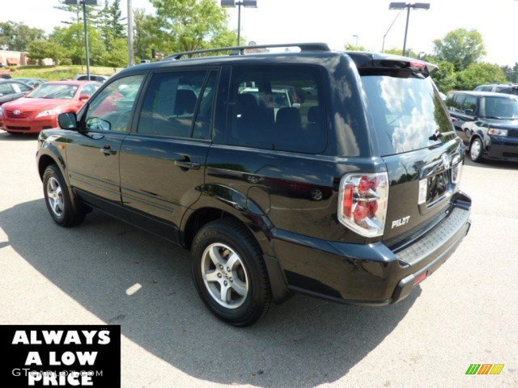 2006 Pilot EX 4WD - Nighthawk Black Pearl / Gray photo #5