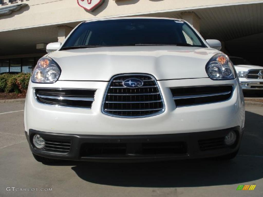 2006 B9 Tribeca Limited 7 Passenger - Satin White Pearl / Gray photo #8