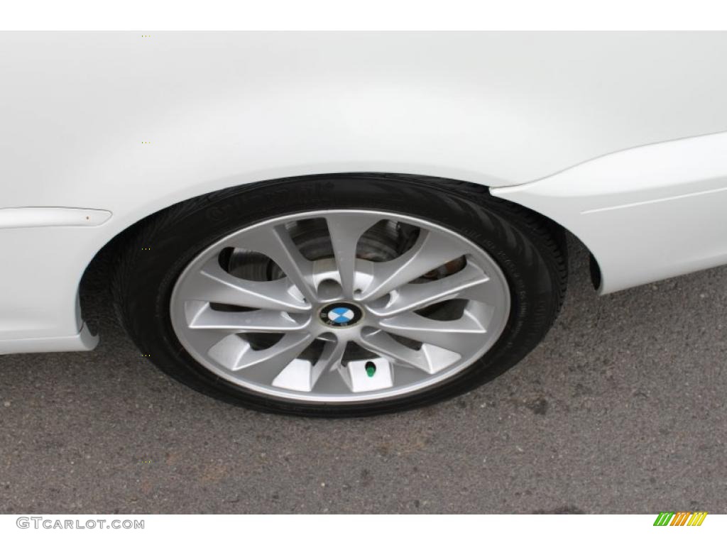 2005 3 Series 330i Convertible - Alpine White / Black photo #9