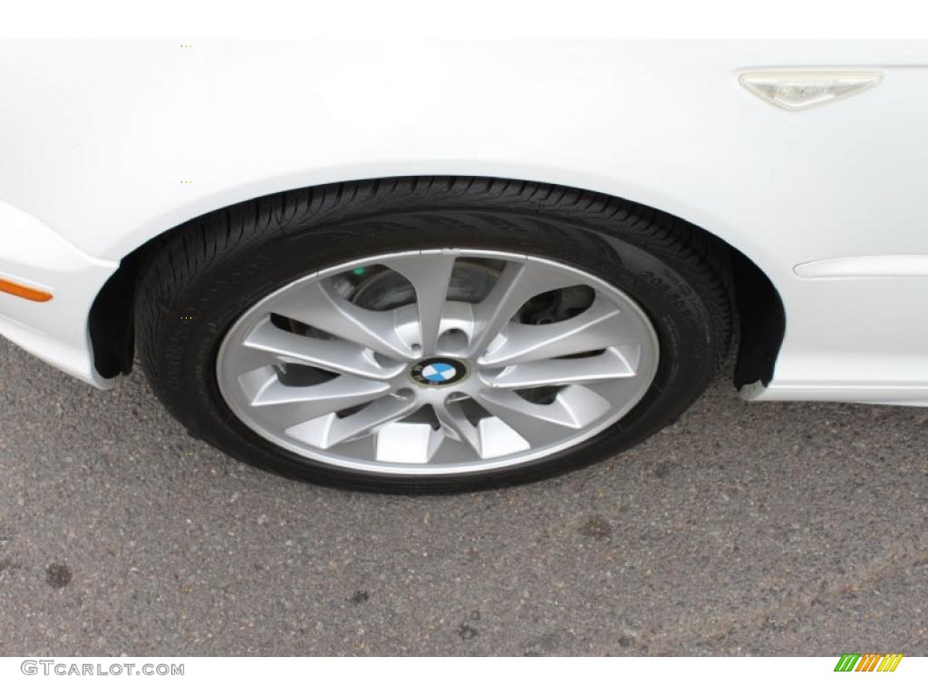 2005 3 Series 330i Convertible - Alpine White / Black photo #10