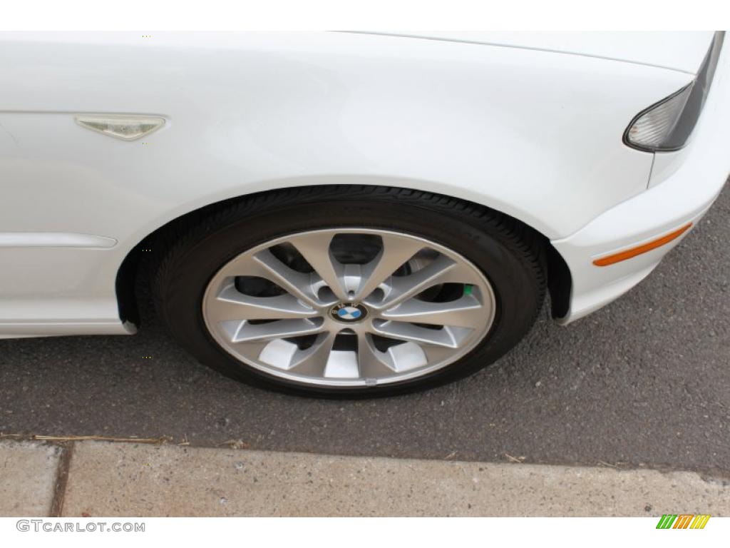 2005 3 Series 330i Convertible - Alpine White / Black photo #11