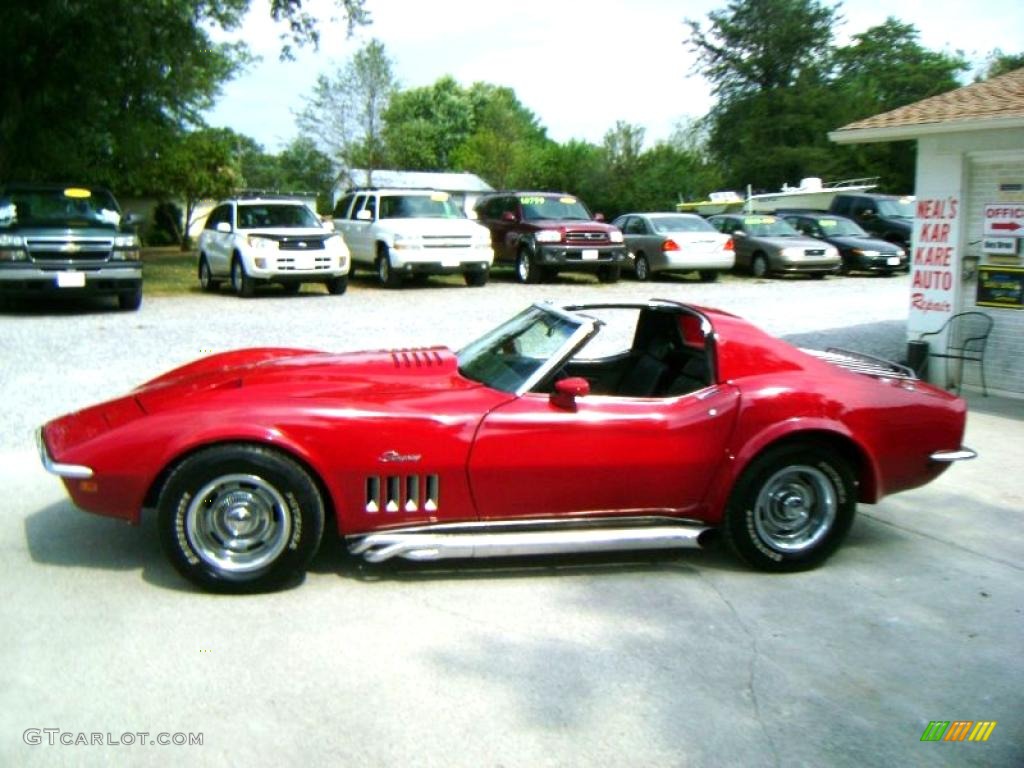 1969 Corvette Coupe - Monza Red / Black photo #14