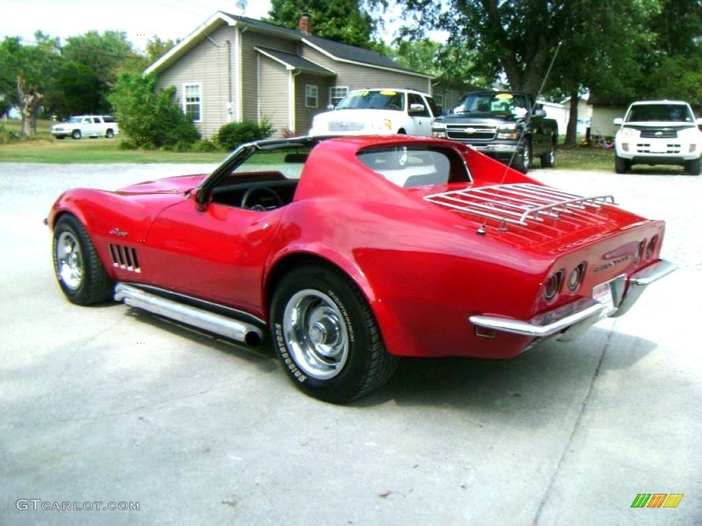 1969 Corvette Coupe - Monza Red / Black photo #15