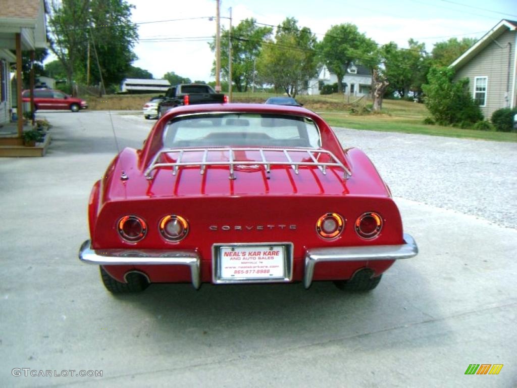 1969 Corvette Coupe - Monza Red / Black photo #16