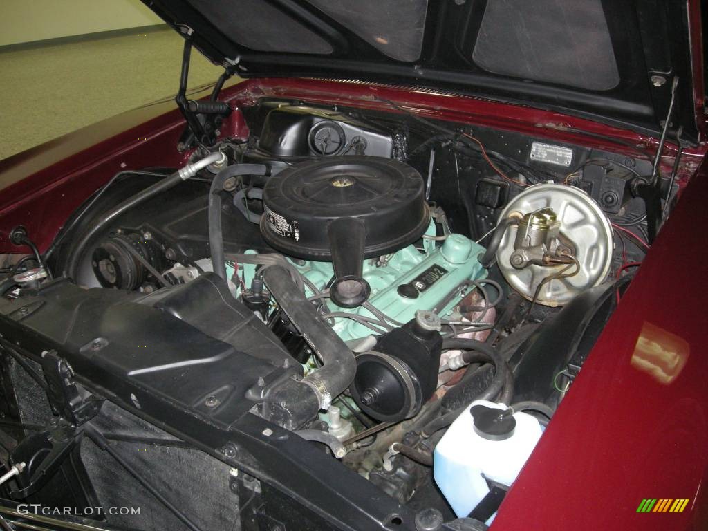 1967 Skylark Coupe - Burgundy/Maroon / Black photo #49