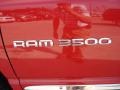 2006 Flame Red Dodge Ram 3500 Laramie Mega Cab 4x4  photo #37