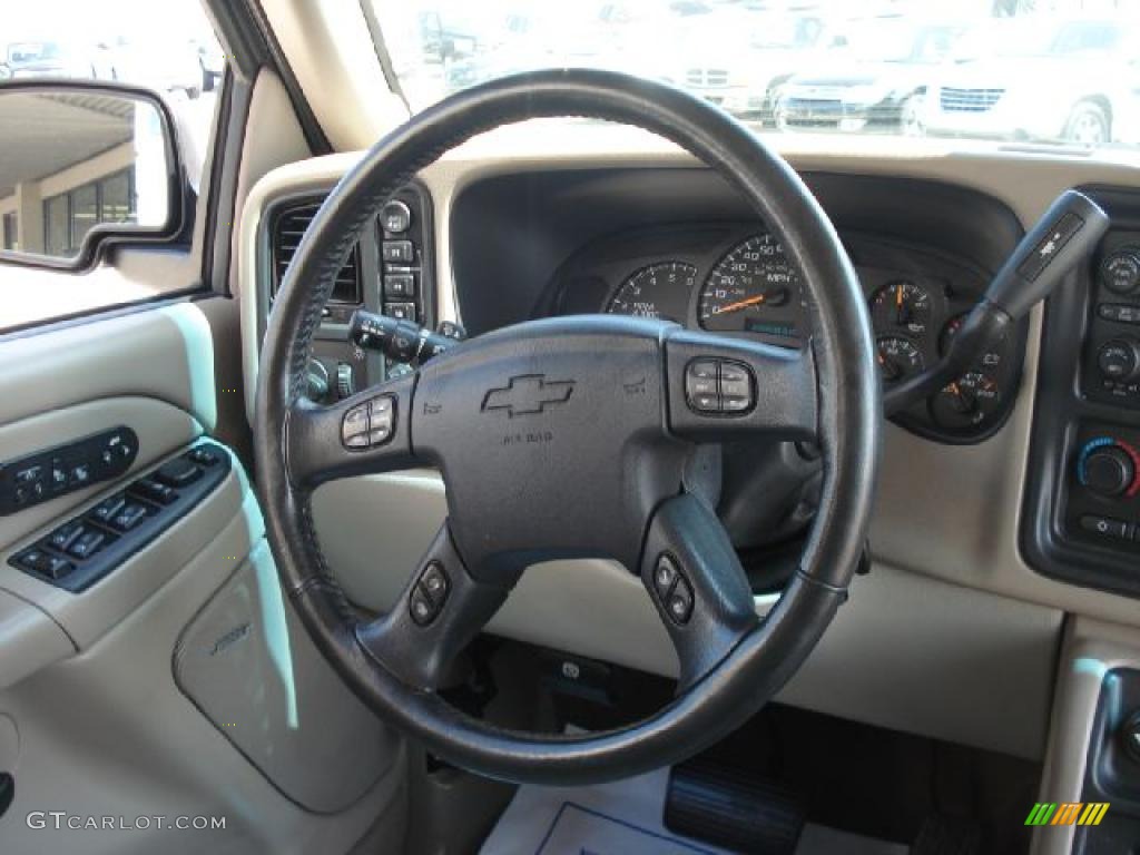 2005 Tahoe Z71 4x4 - Black / Tan/Neutral photo #24