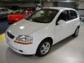 2005 Summit White Chevrolet Aveo LS Hatchback  photo #2