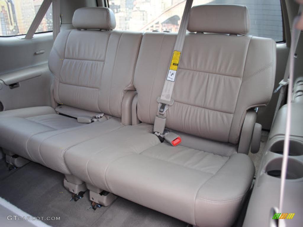 2005 Sequoia SR5 - Blue Steel Metallic / Taupe photo #20