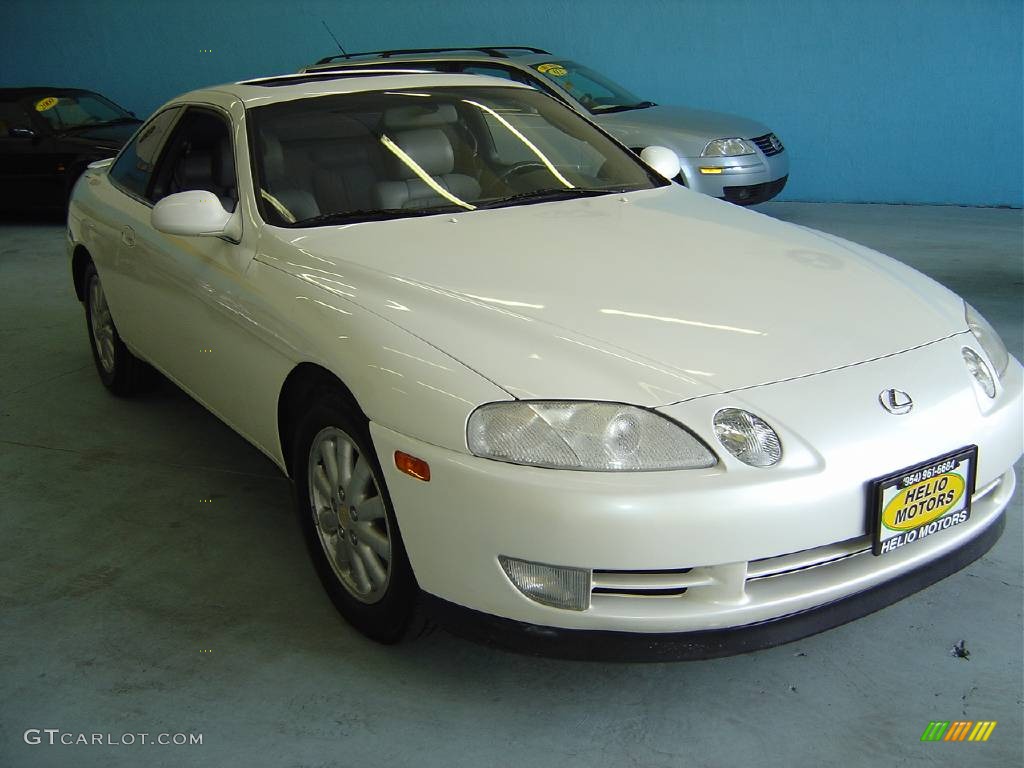 1993 SC 400 - Pearl White / Gray photo #5