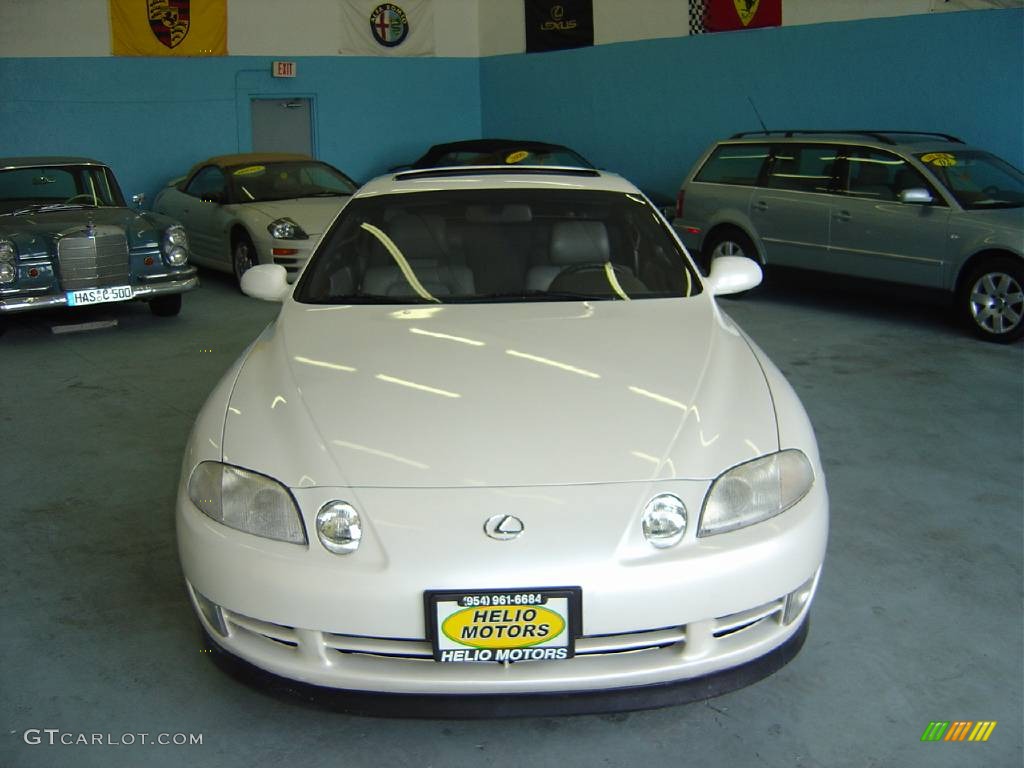 1993 SC 400 - Pearl White / Gray photo #6