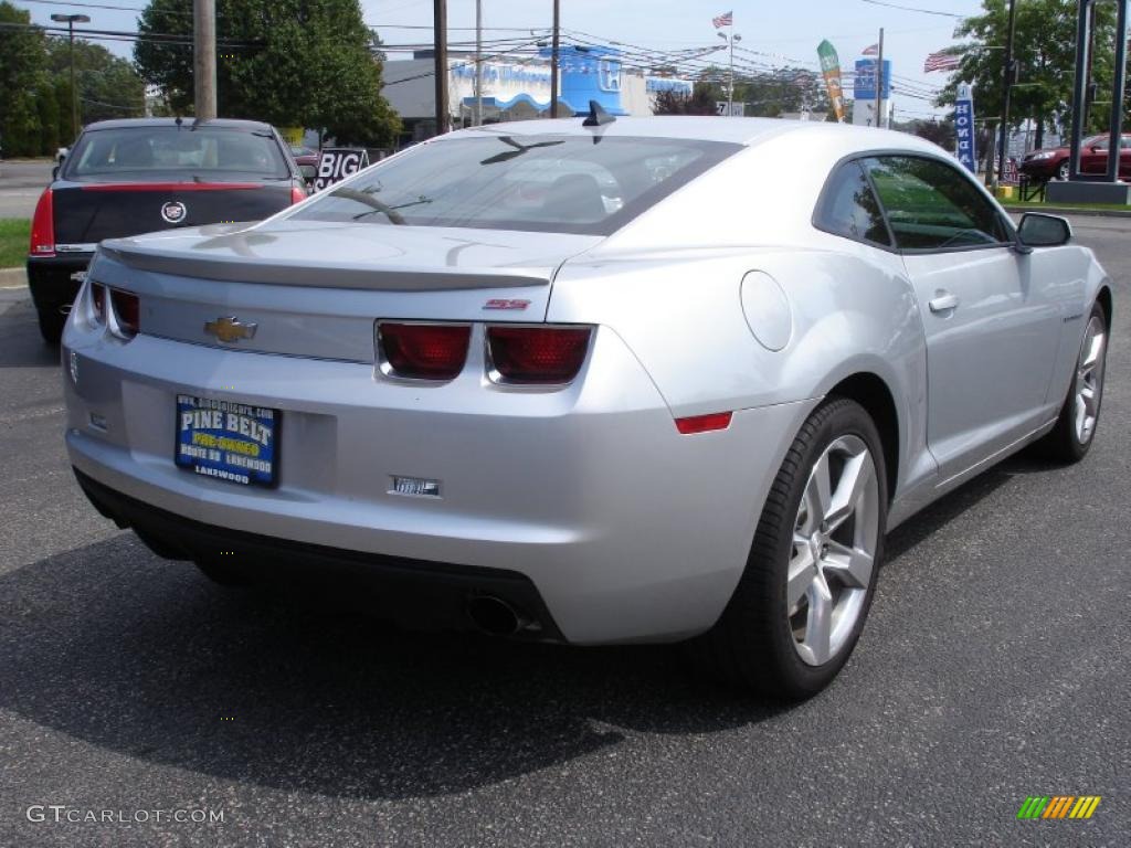 2010 Camaro SS/RS Coupe - Silver Ice Metallic / Black photo #4