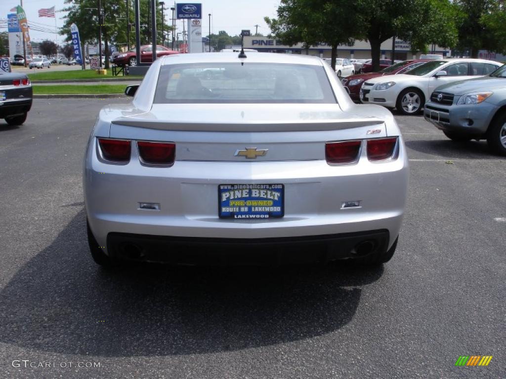 2010 Camaro SS/RS Coupe - Silver Ice Metallic / Black photo #5