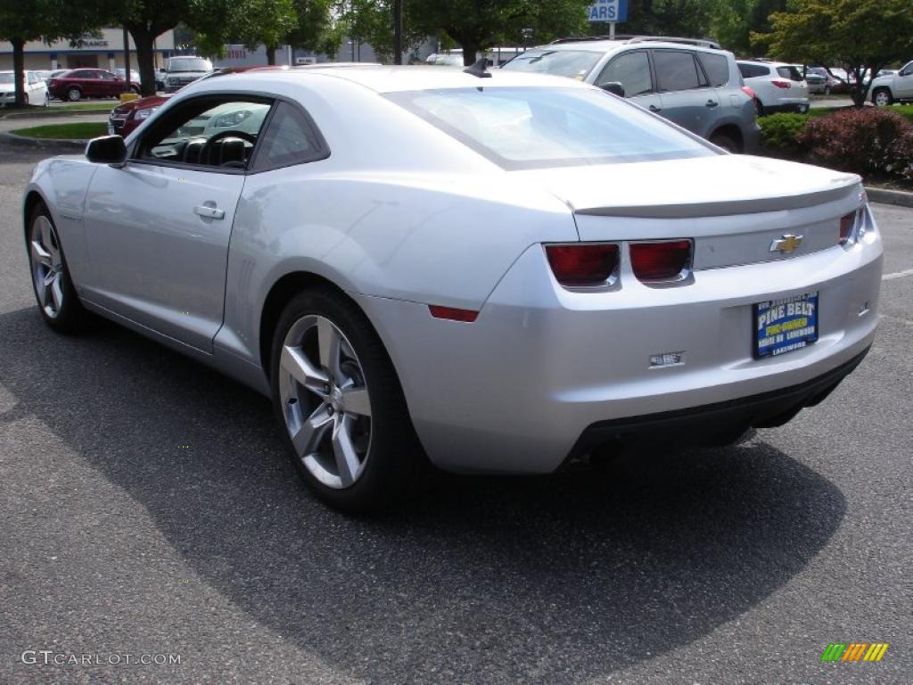 2010 Camaro SS/RS Coupe - Silver Ice Metallic / Black photo #6