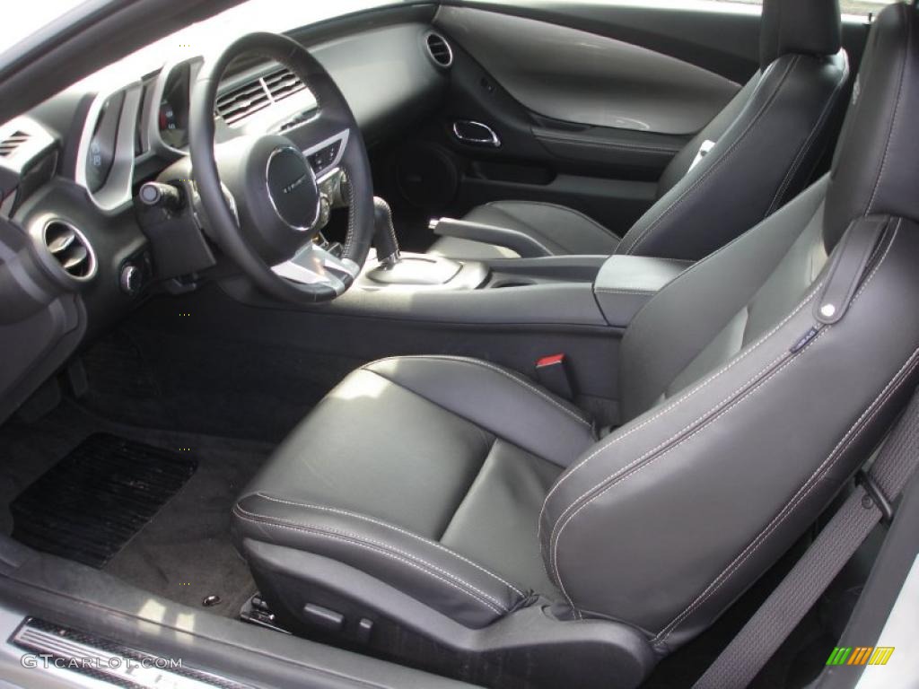 2010 Camaro SS/RS Coupe - Silver Ice Metallic / Black photo #9