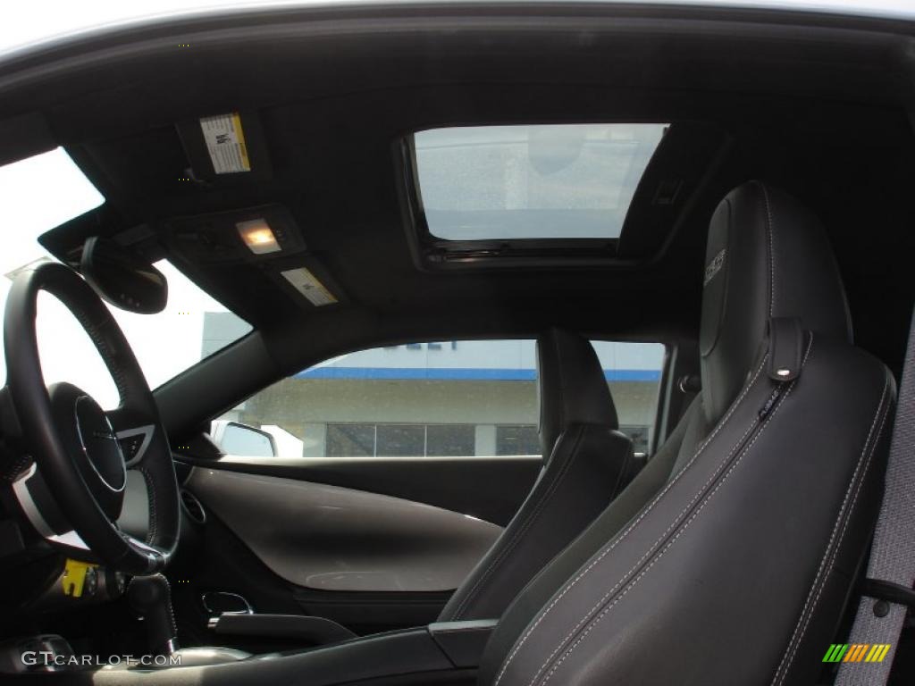 2010 Camaro SS/RS Coupe - Silver Ice Metallic / Black photo #10