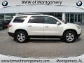 2009 White Diamond Tricoat GMC Acadia SLT  photo #2