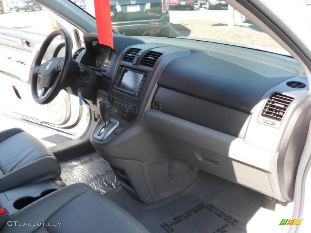 2007 CR-V EX-L 4WD - Taffeta White / Ivory photo #17