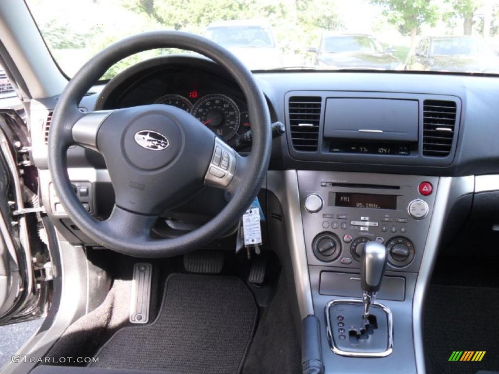 2009 Outback 2.5i Special Edition Wagon - Obsidian Black Pearl / Off Black photo #12