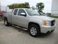 2007 Silver Birch Metallic GMC Sierra 1500 SLT Extended Cab 4x4  photo #6