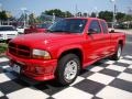 2003 Flame Red Dodge Dakota Stampede Club Cab  photo #3