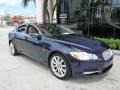 2010 Indigo Blue Metallic Jaguar XF Premium Sport Sedan  photo #11