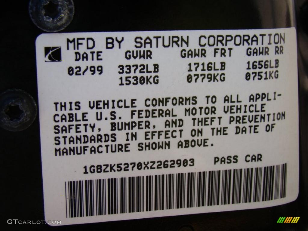 1999 S Series SL2 Sedan - Blackberry / Black photo #26