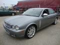 2008 Lunar Grey Metallic Jaguar XJ Vanden Plas  photo #2