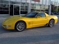 2003 Millenium Yellow Chevrolet Corvette Z06  photo #7