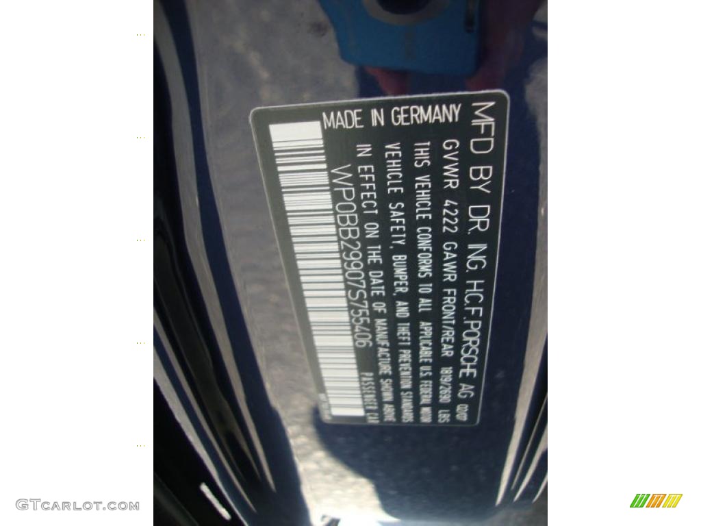 2007 911 Targa 4S - Midnight Blue Metallic / Black photo #32