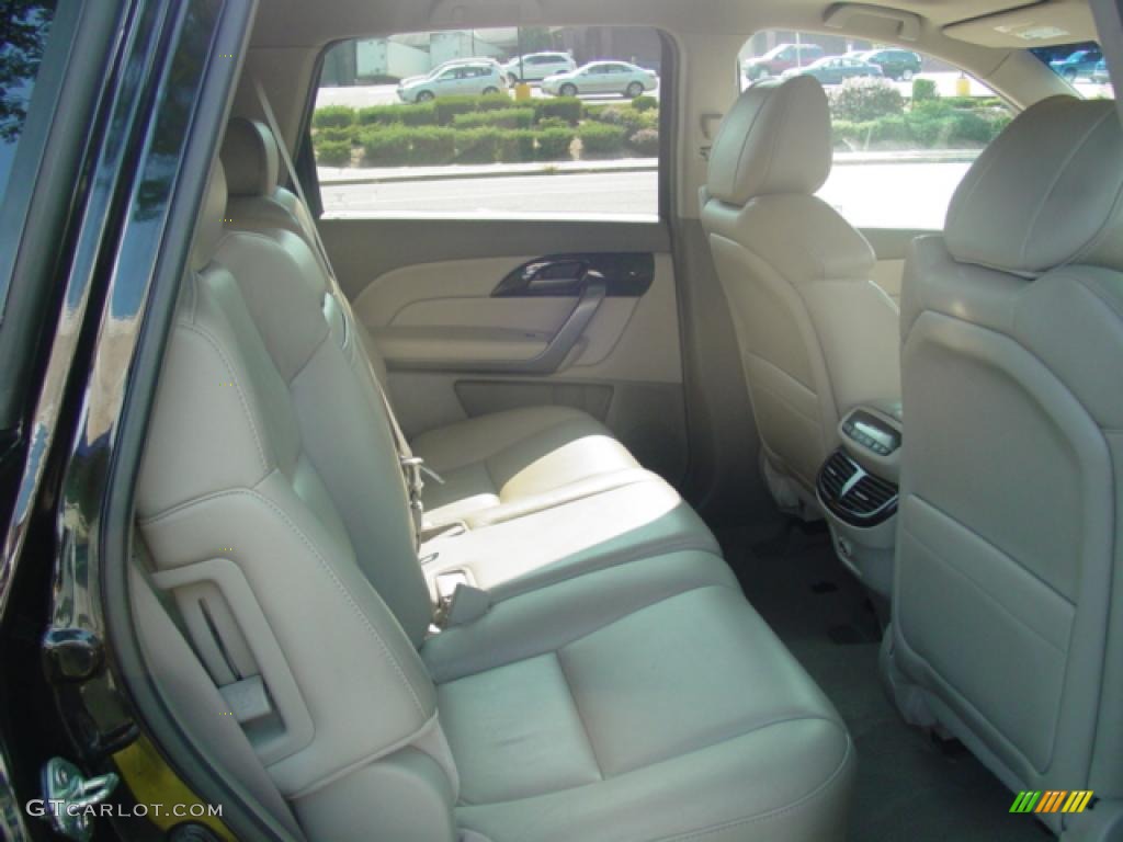 2007 MDX Technology - Formal Black Pearl / Taupe photo #17