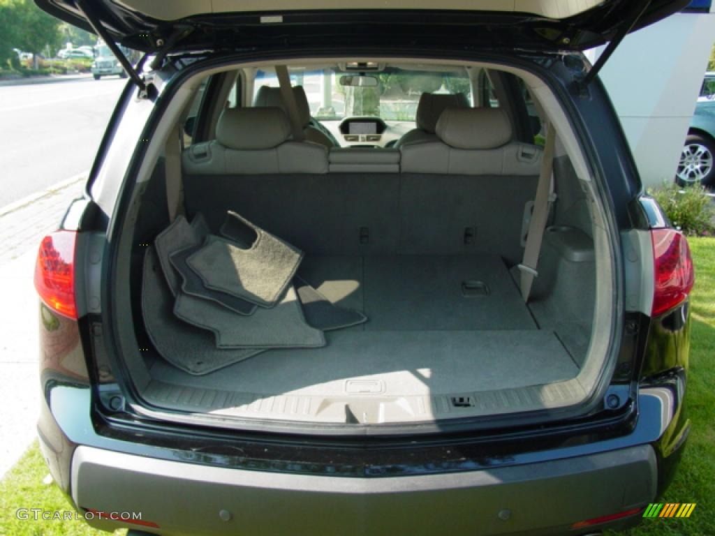 2007 MDX Technology - Formal Black Pearl / Taupe photo #26