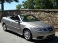 Steel Gray Metallic 2008 Saab 9-3 2.0T Convertible