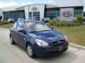 2008 Dark Sapphire Blue Hyundai Accent GS Coupe  photo #1