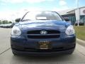 2008 Dark Sapphire Blue Hyundai Accent GS Coupe  photo #2