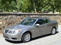 2008 Steel Gray Metallic Saab 9-3 2.0T Convertible  photo #14