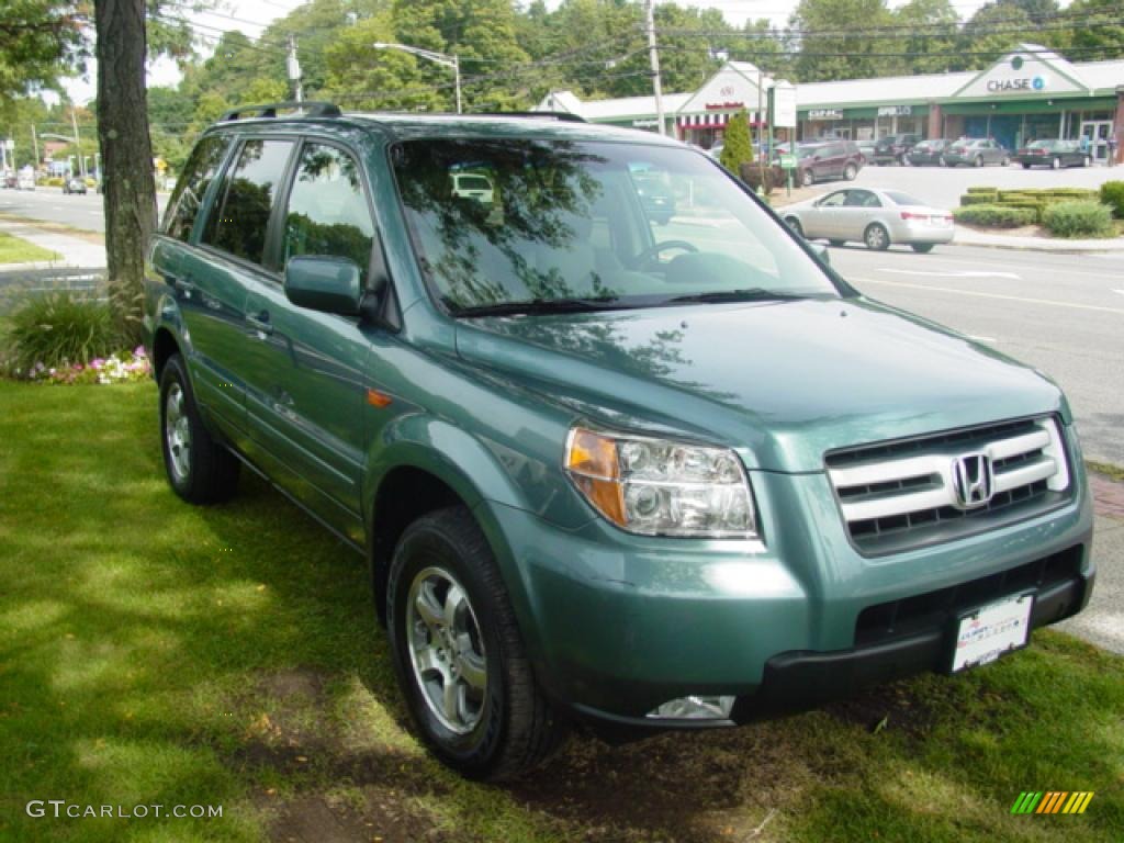 2008 Pilot EX-L 4WD - Steel Blue Metallic / Gray photo #4