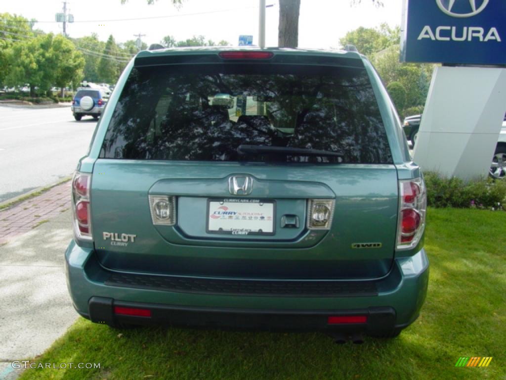 2008 Pilot EX-L 4WD - Steel Blue Metallic / Gray photo #6