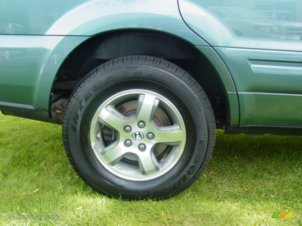 2008 Pilot EX-L 4WD - Steel Blue Metallic / Gray photo #10