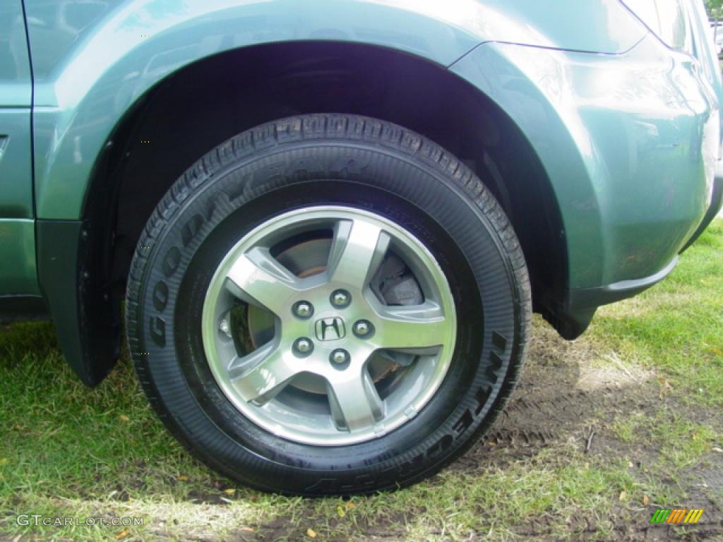 2008 Pilot EX-L 4WD - Steel Blue Metallic / Gray photo #11