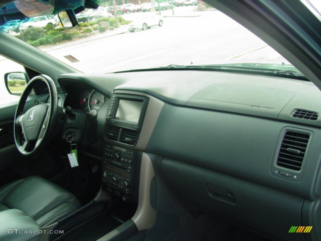 2008 Pilot EX-L 4WD - Steel Blue Metallic / Gray photo #14