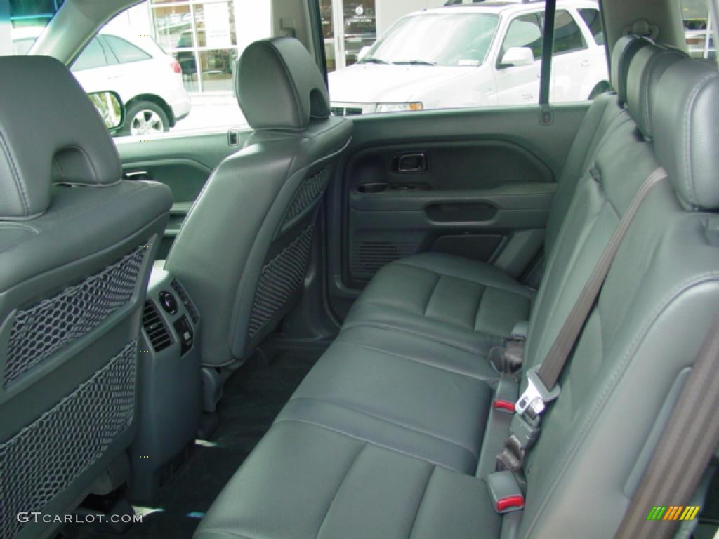 2008 Pilot EX-L 4WD - Steel Blue Metallic / Gray photo #16