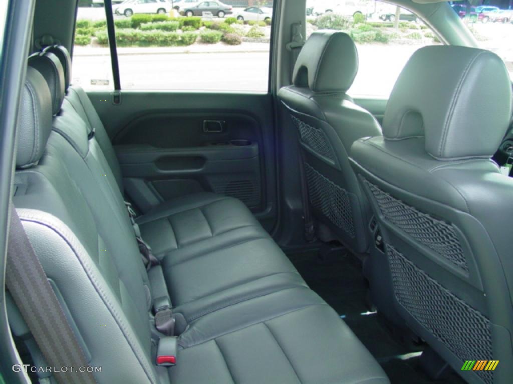 2008 Pilot EX-L 4WD - Steel Blue Metallic / Gray photo #17
