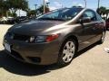 Galaxy Gray Metallic - Civic LX Coupe Photo No. 6